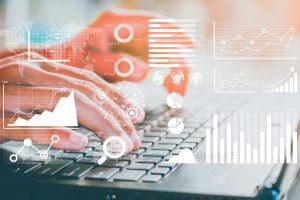 Data analytics and business intelligence concept